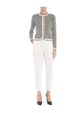 Elisabetta Franchi Vesten Cardigan Beige -Elisabetta Franchi Winkel 617e4b158d258d611d86bc60ef8609ea