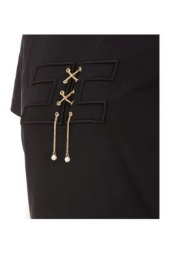 Elisabetta Franchi T-shirts T-SHIRT Black