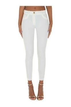 Elisabetta Franchi Chino's Trousers White