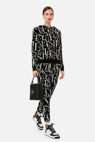 Elisabetta Franchi Hoodies & Sweatvesten Hoodies Black 5 Elisabetta Franchi Hoodies & Sweatvesten Hoodies Black - Afbeelding 5