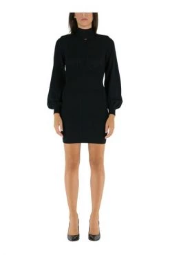 Elisabetta Franchi Casual Jurken Short Dresses Black 8 Elisabetta Franchi Casual Jurken Short Dresses Black -Elisabetta Franchi Winkel 6361fda4565543ce89cdb4c9c889e028