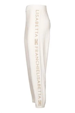 Elisabetta Franchi Sweatpants White -Elisabetta Franchi Winkel 63ec7ce83107923794328c979cdfbf67