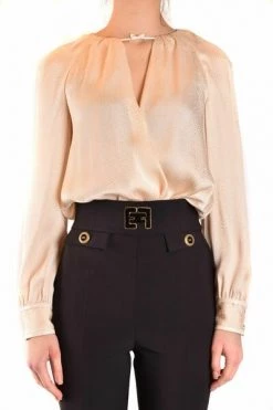 Elisabetta Franchi Blouses CB00607E2V309 BLOUSE Beige