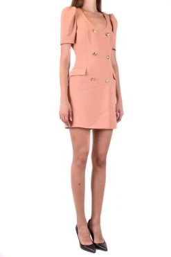 Elisabetta Franchi Jurken Dress Pink -Elisabetta Franchi Winkel 648d352d1b01a3532581b45eefcb7ee6
