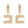 Elisabetta Franchi Oorbellen EARRINGS Yellow