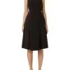Elisabetta Franchi Casual Jurken Midi Dresses Black