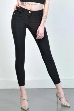 Elisabetta Franchi Skinny Jeans Black