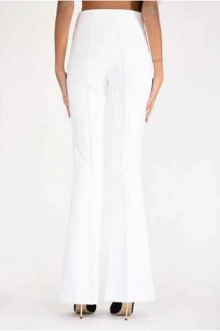 Elisabetta Franchi Vrijetijds Broeken Suit Trousers White -Elisabetta Franchi Winkel 65bed7571af61ffad523d9cda007e4e8