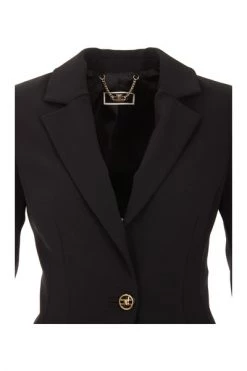 Blazers Elisabetta Franchi Jackets Black Black -Elisabetta Franchi Winkel 66b523482ba166c3b3d2f799171d4884