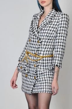 Elisabetta Franchi Blousejurken Shirt Dresses Black -Elisabetta Franchi Winkel 66b60358bea041991f648935939ec8b4