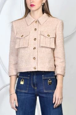 Elisabetta Franchi Blazers Tweed Jackets Beige 7 Elisabetta Franchi Blazers Tweed Jackets Beige -Elisabetta Franchi Winkel 670c60541dffc5c8b0c432d2c71d26d8