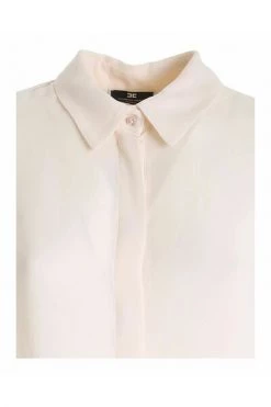 Elisabetta Franchi Longsleeve Shirts Shirt White