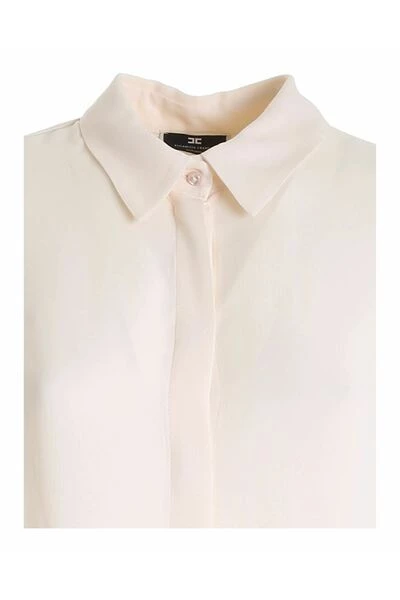 Elisabetta Franchi Longsleeve Shirts Shirt White 1 Elisabetta Franchi Longsleeve Shirts Shirt White