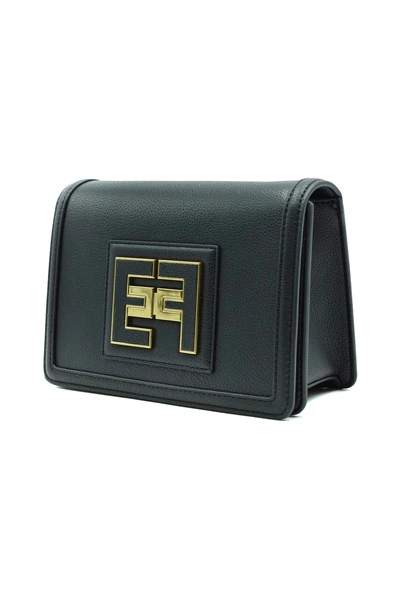 Elisabetta Franchi Schoudertassen Shoulder Bags Black 3 Elisabetta Franchi Schoudertassen Shoulder Bags Black - Afbeelding 3