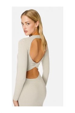 Elisabetta Franchi Casual Jurken Midi Dress Beige -Elisabetta Franchi Winkel 6744b9426aae14b2172c3656ab51d7b4