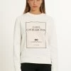 Elisabetta Franchi Hoodies & Sweatvesten Sweatshirt MIINTO-ed60571843e8756606ff White