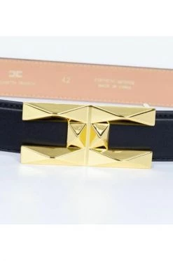 Elisabetta Franchi Riemen Belts Black
