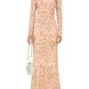 Elisabetta Franchi Jurken Red Carpet Dress Pink
