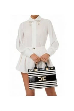 Elisabetta Franchi Handtassen Bags Black -Elisabetta Franchi Winkel 67be3e1f370812e92a2ff0b67aa339c0