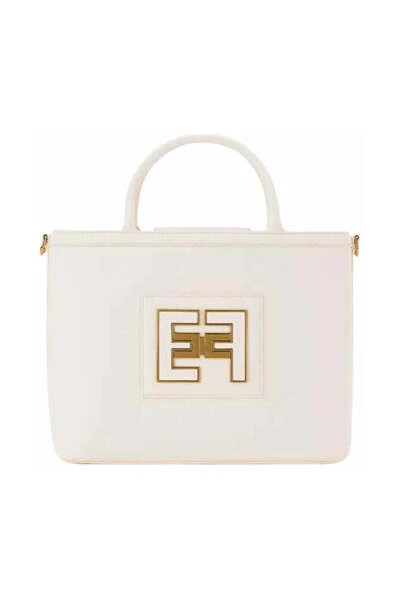 Elisabetta Franchi Handtassen Handbag Beige 1 Elisabetta Franchi Handtassen Handbag Beige