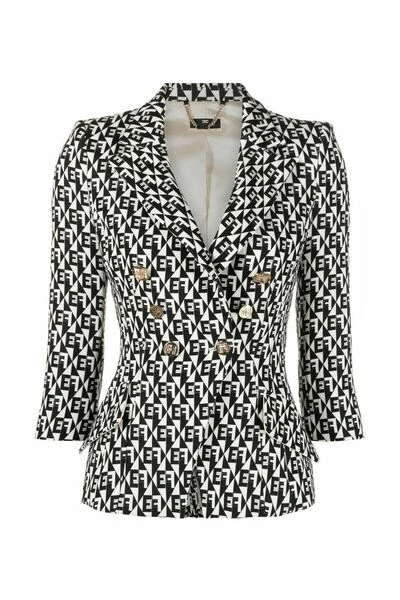 Elisabetta Franchi Blazers Black 5 Elisabetta Franchi Blazers Black - Afbeelding 5