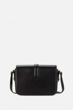 Elisabetta Franchi Schoudertassen Eco -leather Bag With Shoulder Strap And Bracket Black -Elisabetta Franchi Winkel 6888f474003e4f9e8a06838c85549ff6