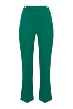 Elisabetta Franchi Broeken Trousers Green -Elisabetta Franchi Winkel 68d10a602b0ffa5500c78eecc694b4e2