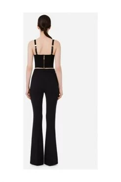 Elisabetta Franchi Chino's Chinos Black -Elisabetta Franchi Winkel 690fa02320ff684c4f44dcd8bdecb15c