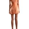 Elisabetta Franchi Casual Jurken Jurk Orange
