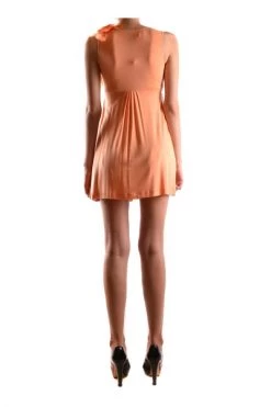 Elisabetta Franchi Casual Jurken Jurk Orange