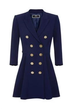 Elisabetta Franchi Feestjurken Party Dresses Blue -Elisabetta Franchi Winkel 6926963a52fd98dcd15779bf59acad22