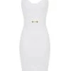 Elisabetta Franchi Casual Jurken Short Dresses White
