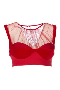 Tops Elisabetta Franchi Red Red -Elisabetta Franchi Winkel 6b31bf419e46a9029864a5eacfb784db