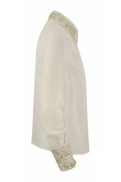 Elisabetta Franchi Longsleeve Shirts Long-Sleeved Shirt With Pearl Detailing White 6 Elisabetta Franchi Longsleeve Shirts Long-Sleeved Shirt With Pearl Detailing White -Elisabetta Franchi Winkel 6b3660c03b4fcf851f1c87d21112828e