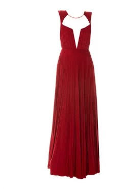 Elisabetta Franchi Maxi Jurken Dress Red -Elisabetta Franchi Winkel 6bc331549bbbeae98484c20560f73626