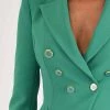 Elisabetta Franchi Blazers Green