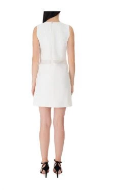 Elisabetta Franchi Casual Jurken Mini Lace Dress White -Elisabetta Franchi Winkel 6c21a83df072b3c0a12c5b550da0e776
