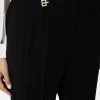 Elisabetta Franchi Vrijetijds Broeken Suit Trousers Black