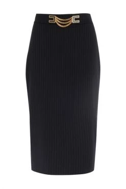 Elisabetta Franchi Kokerrokken Skirts Black -Elisabetta Franchi Winkel 6cf24984aa9219890cacad606659bd45