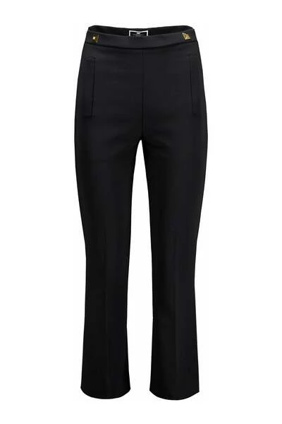 Elisabetta Franchi Pantalons Slim-fit Trousers Black 1 Elisabetta Franchi Pantalons Slim-fit Trousers Black