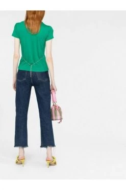 Elisabetta Franchi T-shirts T-Shirt Green -Elisabetta Franchi Winkel 6d1b973de35b6a43fac741027dc171c8