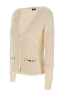 Vesten Elisabetta Franchi Sweaters White Beige 7 Vesten Elisabetta Franchi Sweaters White Beige -Elisabetta Franchi Winkel 6d609f401604354c1e2343a1ae207cd0