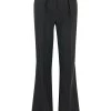 Elisabetta Franchi Chino's Palazzo Trousers Black