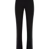 Elisabetta Franchi Vrijetijds Broeken Suit Trousers Black