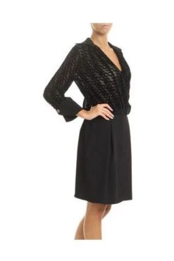 Elisabetta Franchi Casual Jurken Dress Black