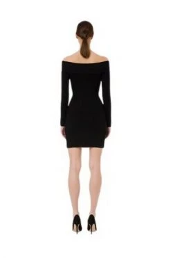 Elisabetta Franchi Casual Jurken Dress Black