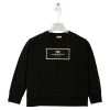 Elisabetta Franchi Sweaters Sweatshirts Black