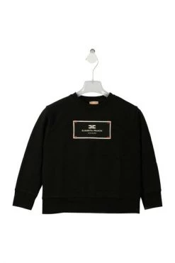 Elisabetta Franchi Sweaters Sweatshirts Black