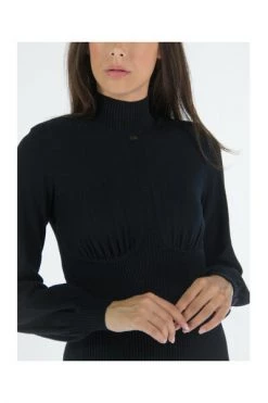 Elisabetta Franchi Casual Jurken Short Dresses Black