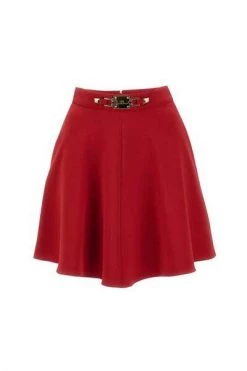 Korte Rokken Elisabetta Franchi Skirts Red Red -Elisabetta Franchi Winkel 70825264e9b4b34e91e712660f340642